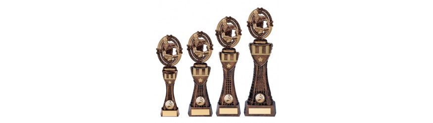 MAVERICK TOWER RUGBY HEAVYWEIGHT AWARD - 4 SIZES - 23CM TO 31.5CM